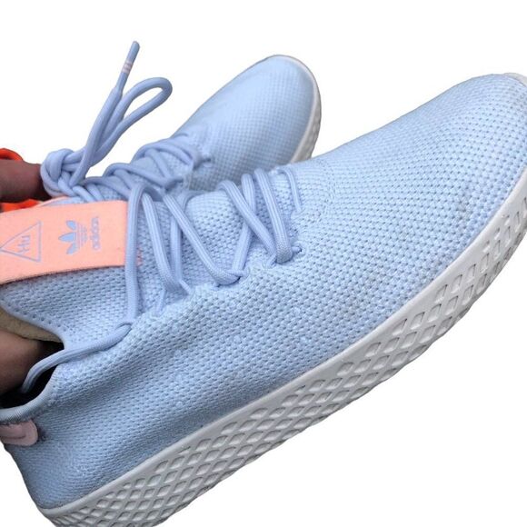 RARE 2018 Adidas X Pharrell Tennis Hu Aero Blue 6.5W - Picture 5 of 14